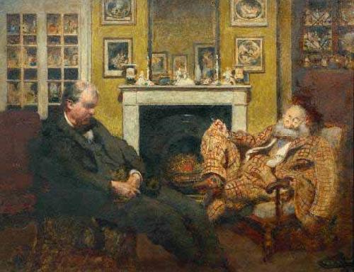 Walter Sickert Henry Tonks. oil painting picture